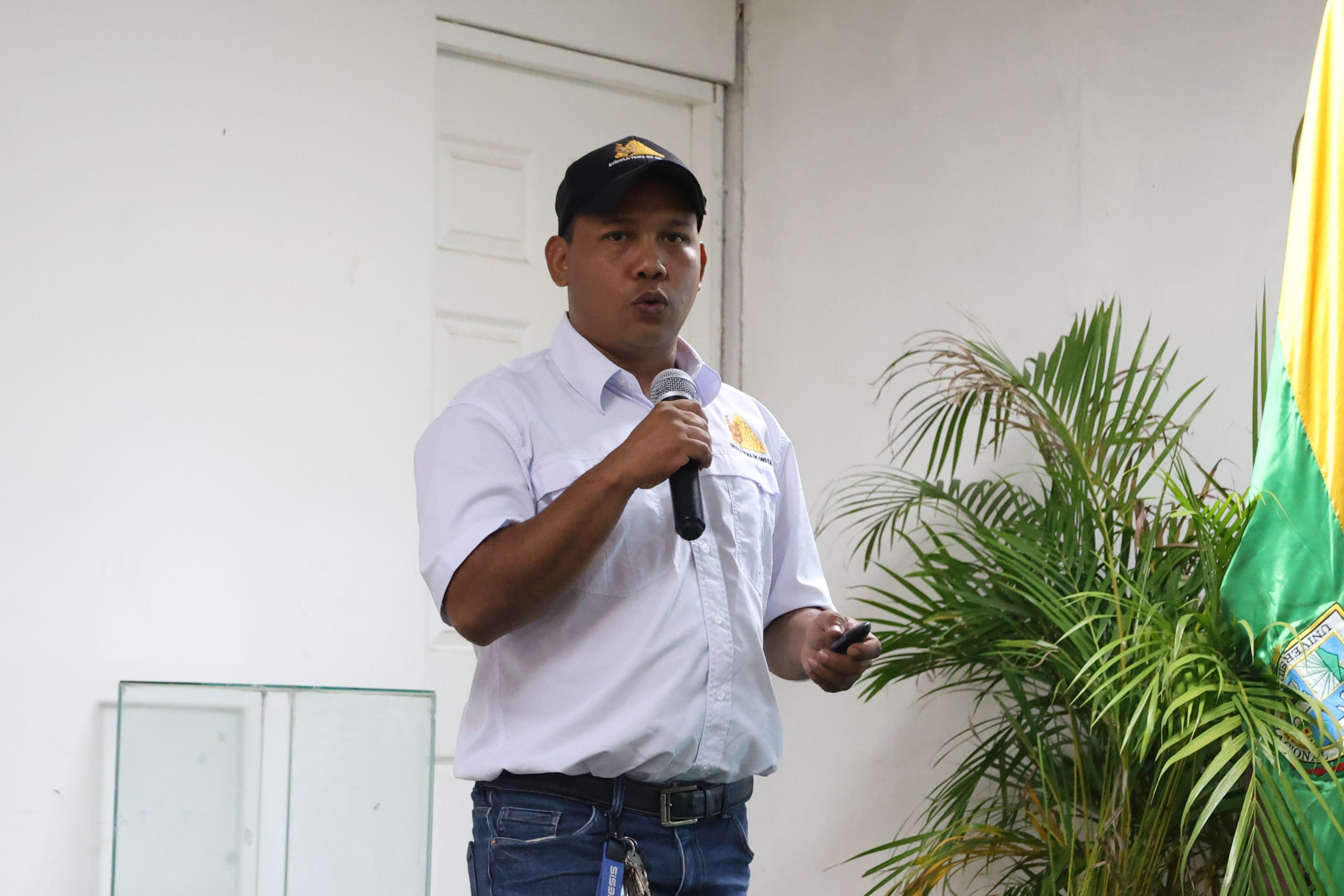 Saulo Manzanares, de la empresa Avícola Yema de Oro