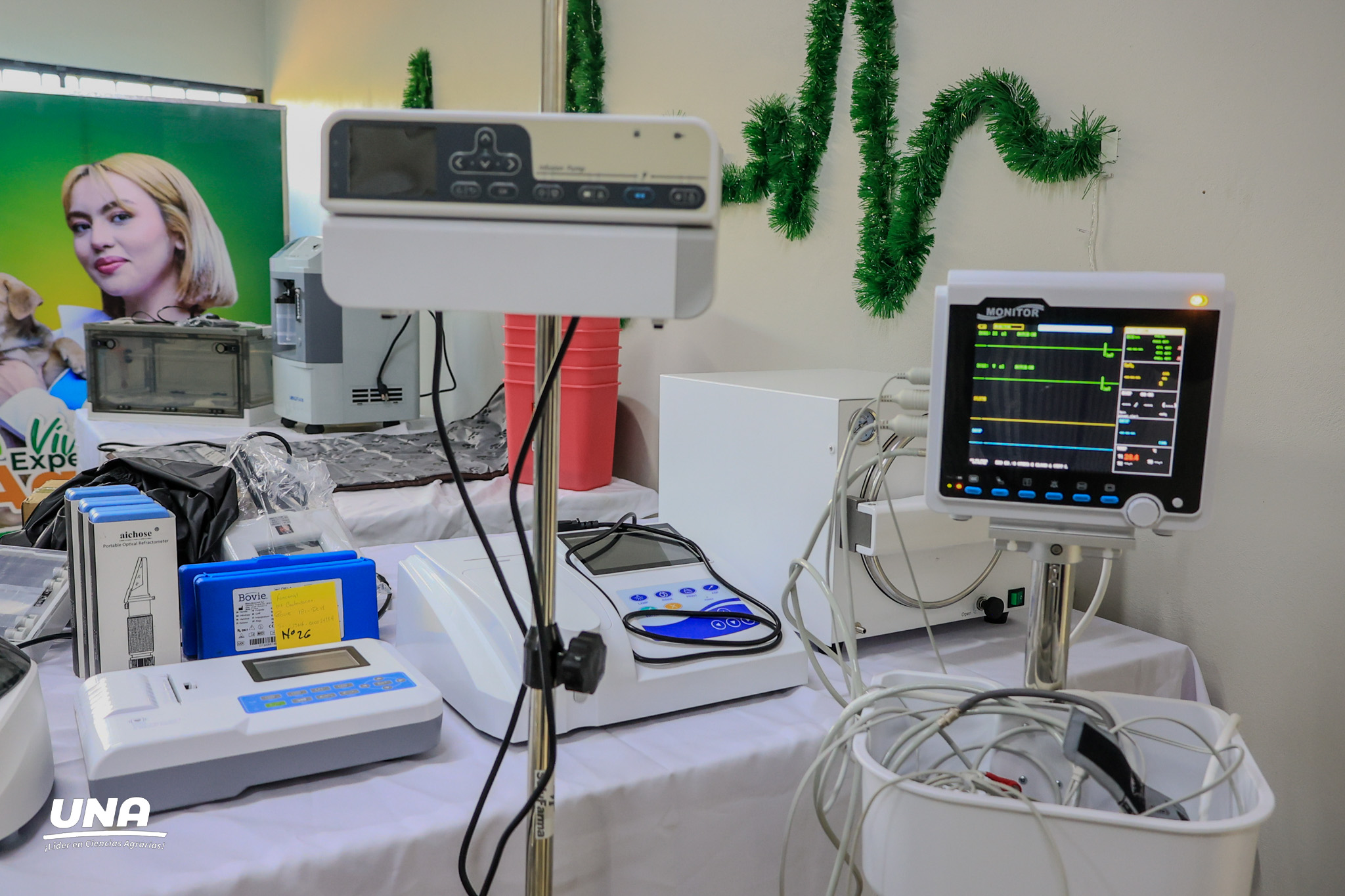 Nuevos equipos médicos destinados al fortalecimiento del Hospital Veterinario