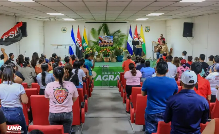 Festival Artístico Revolucionario en conmemoración del Día Nacional del Estudiante y el 65 aniversario de fundación del FSLN
