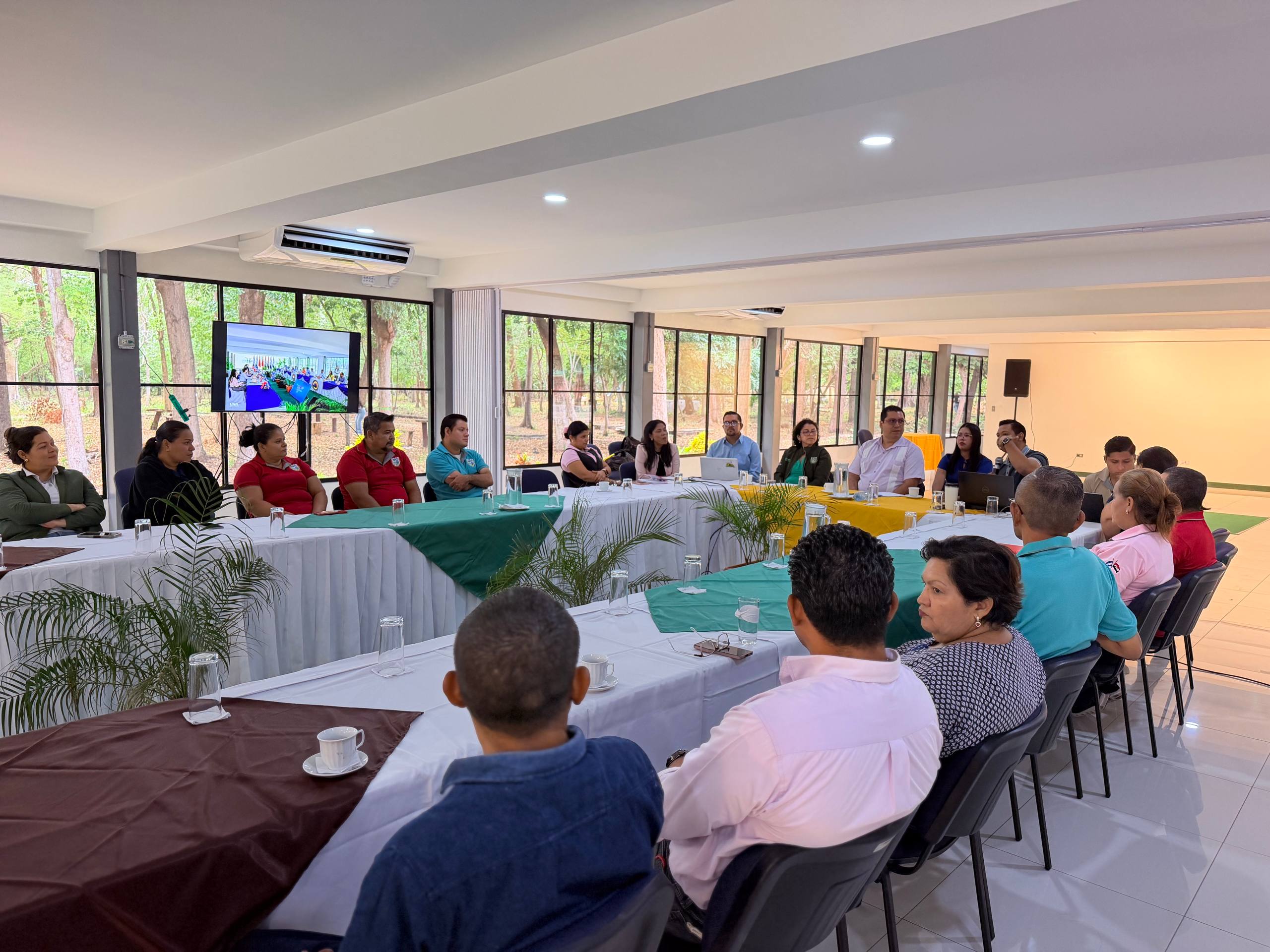 Participantes del taller de protocolo