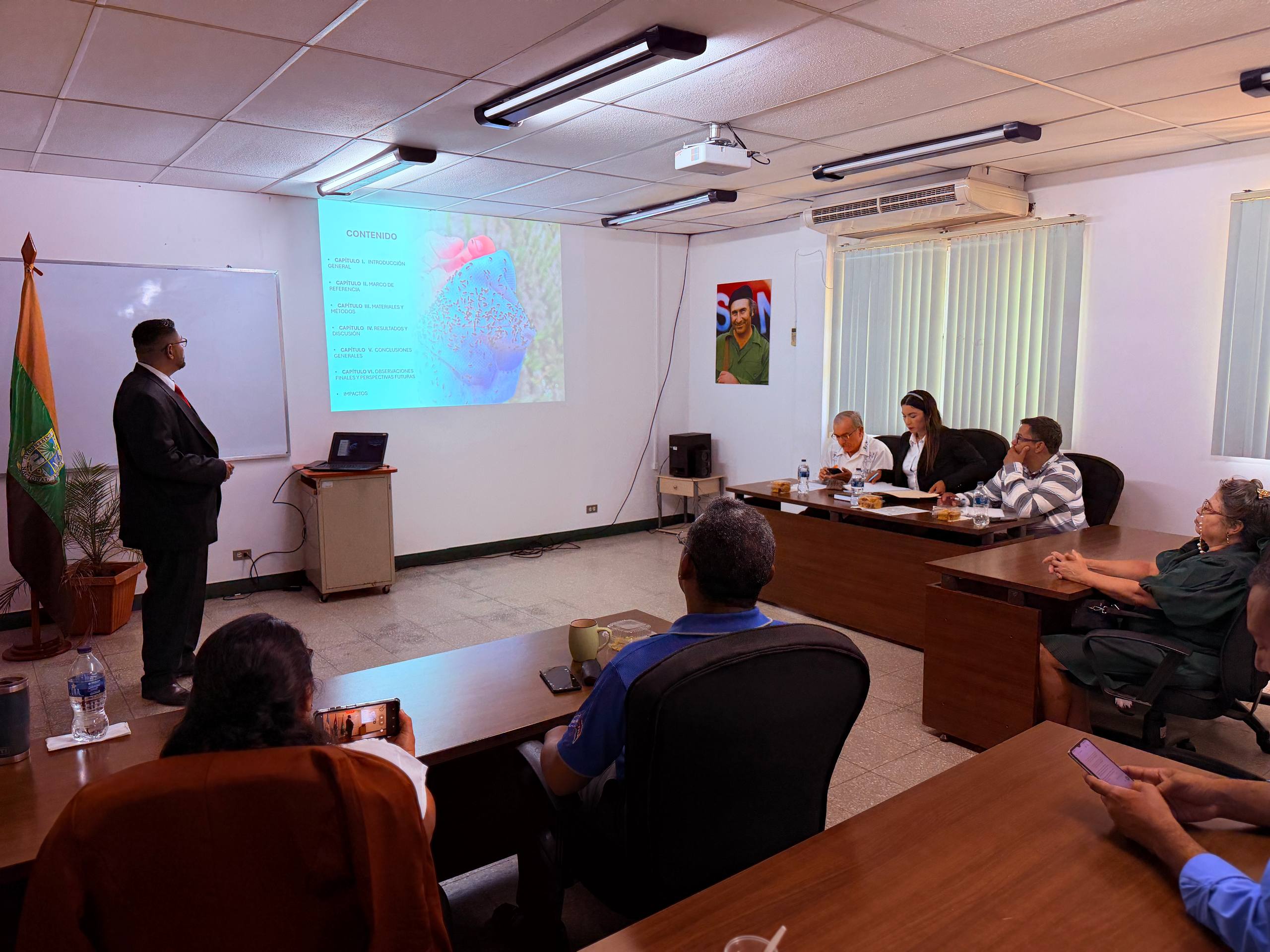 Ponencia de la tesis doctoral Artrópodos asociados al cultivo de arroz (Oryza Sativa L.) en Sébaco, Nicaragua